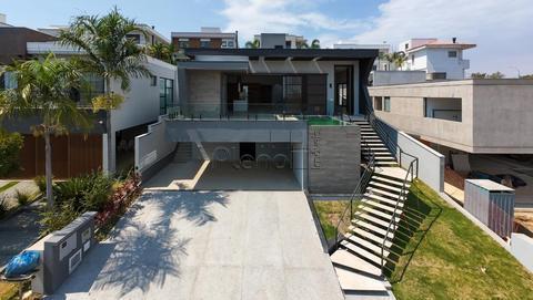 Sobrado à venda e para alugar em Campinas, Alphaville Dom Pedro 2, com 4 suítes, com 368.5 m²