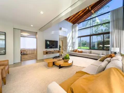 Sobrado à venda em Campinas, Swiss Park, com 4 suítes, com 464 m², Residencial Lenk