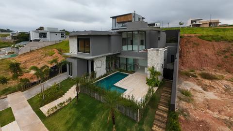 Sobrado à venda em Indaiatuba, Jardim Santa Rita, com 4 suítes, com 455.83 m², Villa dos Pinheiros