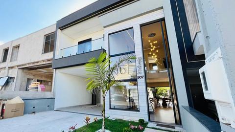 Sobrado à venda em Indaiatuba, Loteamento Park Gran Reserve, com 3 suítes, com 274 m²