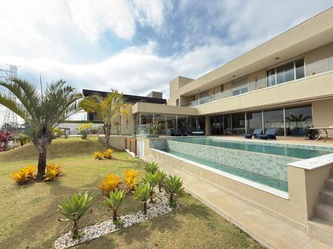 Sobrado à venda em Vinhedo, Condomínio Campo de Toscana, com 4 suítes, com 610 m²